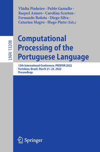 Vorderes Coverbild Computational Processing of the Portuguese Language