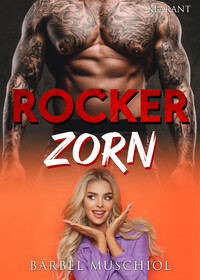 Vorderes Coverbild Rocker Zorn. Rockerroman