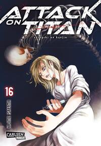 Vorderes Coverbild Attack on Titan 16