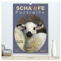 Vorderes Coverbild Scharfe Portraits (hochwertiger Premium Wandkalender 2025 DIN A2 hoch), Kunstdruck in Hochglanz
