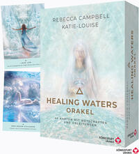 Vorderes Coverbild Healing Waters Orakel - 44 Karten mit Botschaften und Anleitungen