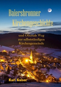 Vorderes Coverbild Baiersbronner Kirchengeschichte