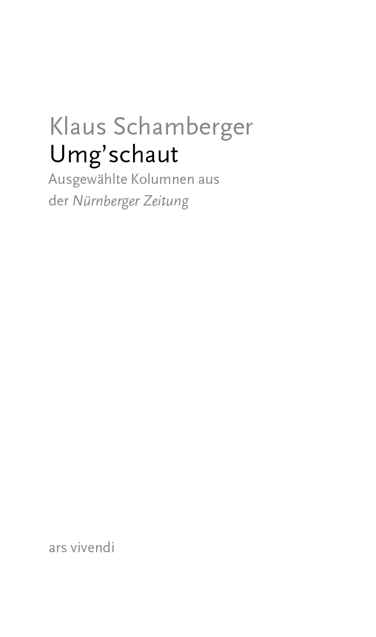 Beispielinhalt (Bild) Umg´schaut