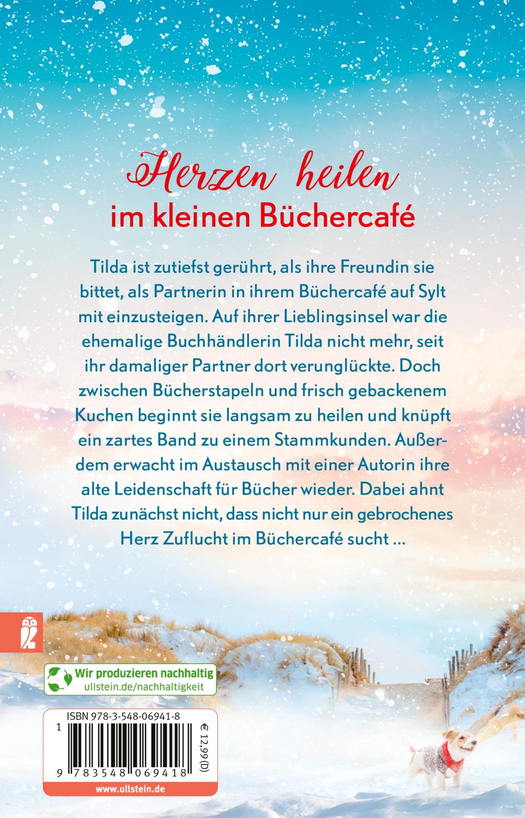 Rückseitencover Wintertee im kleinen Büchercafé am Meer