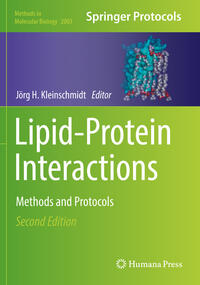 Vorderes Coverbild Lipid-Protein Interactions