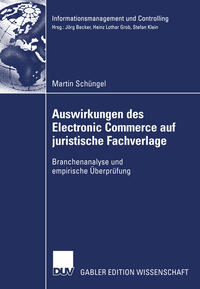 Vorderes Coverbild Auswirkungen des Electronic Commerce auf juristische Fachverlage
