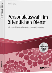Vorderes Coverbild Personalauswahl im öffentlichen Dienst - inkl. Arbeitshilfen online