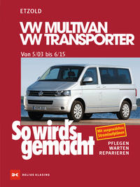 Vorderes Coverbild VW Multivan / VW Transporter T5 115-235 PS, Diesel 84-174 PS 5/03-6/15