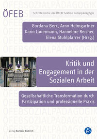 Vorderes Coverbild Kritik und Engagement in der Sozialen Arbeit