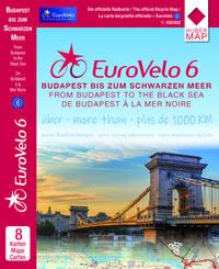 Vorderes Coverbild EuroVelo6 (Budapest - Schwarzes Meer) 1:100 000