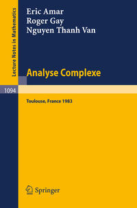 Vorderes Coverbild Analyse Complexe