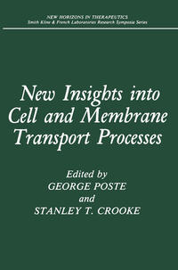 Vorderes Coverbild New Insights into Cell and Membrane Transport Processes