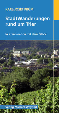 Vorderes Coverbild StadtWanderungen rund um Trier