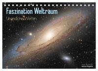 Vorderes Coverbild Faszination Weltraum - unendliche Weiten (Tischkalender 2025 DIN A5 quer), CALVENDO Monatskalender
