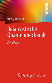 Vorderes Coverbild Relativistische Quantenmechanik