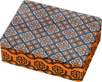 Vorderes Coverbild WAX Teebox - Motiv Kristallornament