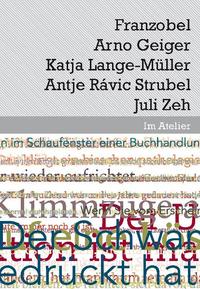 Vorderes Coverbild Im Atelier. Beiträge zur Poetik der Gegenwartsliteratur 07/08 / Im Atelier