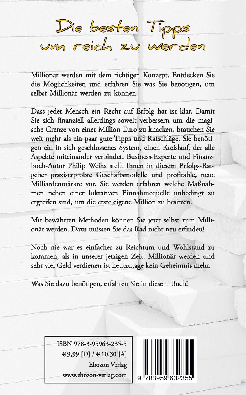Rückseitencover Selfmade Millionär