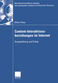 Vorderes Coverbild Content-Interaktionsbeziehungen im Internet