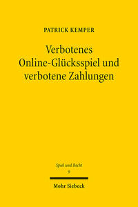 Vorderes Coverbild Verbotenes Online-Glücksspiel und verbotene Zahlungen