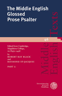 Vorderes Coverbild The Middle English Glossed Prose Psalter / Part 2