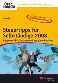 Vorderes Coverbild Steuertipps für Selbständige 2008