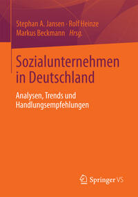 Vorderes Coverbild Sozialunternehmen in Deutschland
