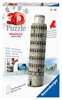 Vorderes Coverbild 3D Puzzle Minis - Schiefer Turm von Pisa