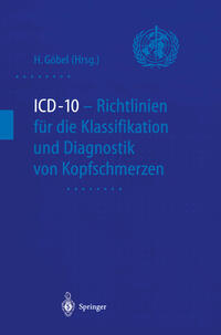 Vorderes Coverbild ICD-10 - Richtlinien für die Klassifikation und Diagnostik von Kopfschmerzen