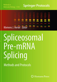 Vorderes Coverbild Spliceosomal Pre-mRNA Splicing