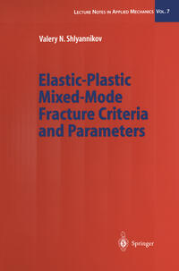 Vorderes Coverbild Elastic-Plastic Mixed-Mode Fracture Criteria and Parameters