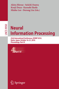 Vorderes Coverbild Neural Information Processing