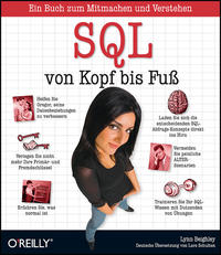 Vorderes Coverbild SQL von Kopf bis Fuß