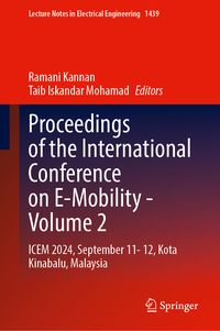 Vorderes Coverbild Proceedings of the International Conference on E-Mobility—Volume 2