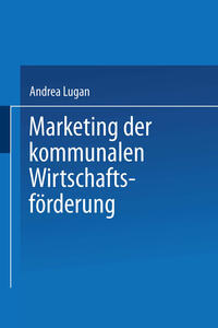 Vorderes Coverbild Marketing der kommunalen Wirtschaftsförderung