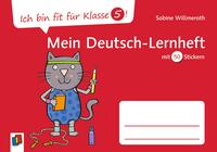 Vorderes Coverbild Ich bin fit für Klasse 5! Mein Deutsch–Lernheft
