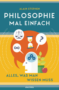Vorderes Coverbild Philosophie mal einfach (für Einsteiger, Anfänger und Studierende)