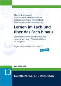 Vorderes Coverbild Lernen im Fach und über das Fach hinaus