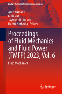 Vorderes Coverbild Proceedings of Fluid Mechanics and Fluid Power (FMFP) 2023, Vol. 6