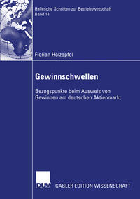 Vorderes Coverbild Gewinnschwellen