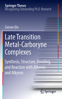 Vorderes Coverbild Late Transition Metal-Carboryne Complexes