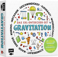 Vorderes Coverbild Das XXL-Entdecker-Set – Gravitation: Mit genialer Kugelbahn zum Selberbauen, Sachbuch, Experimenten und spektakulären Effekten