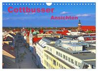 Vorderes Coverbild Cottbusser Ansichten (Wandkalender 2025 DIN A4 quer), CALVENDO Monatskalender