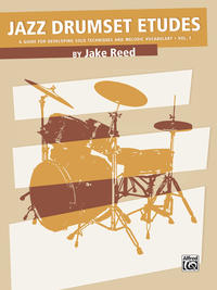 Vorderes Coverbild Jazz Drumset Etudes