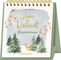 Vorderes Coverbild Tisch-Adventskalender – Zauber der Winterwelt