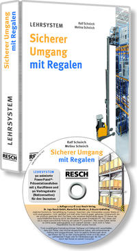 Vorderes Coverbild Lehrsystem Sicherer Umgang mit Regalen