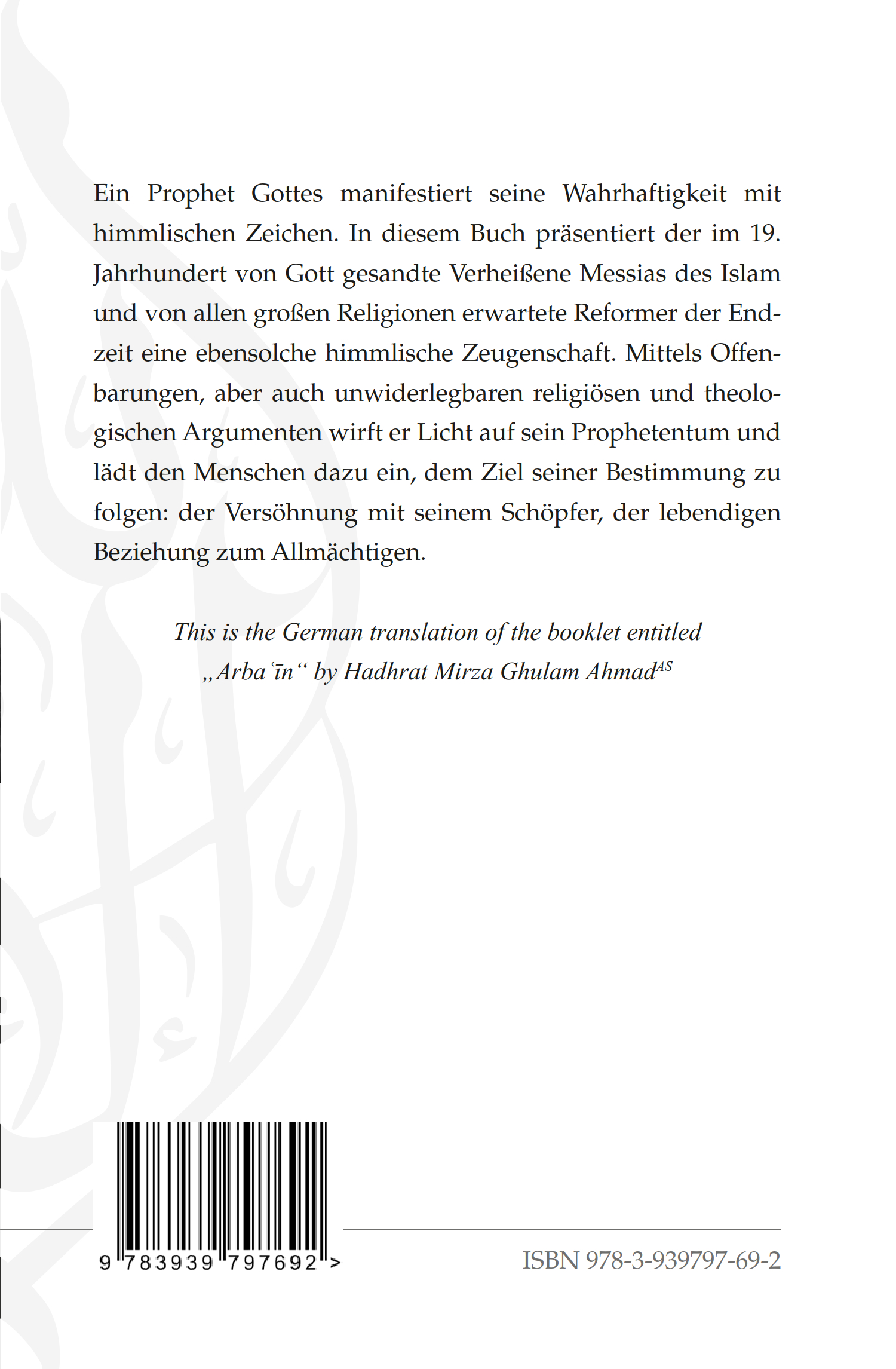 Rückseitencover Arba?in