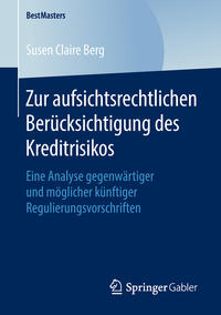 Vorderes Coverbild Zur aufsichtsrechtlichen Berücksichtigung des Kreditrisikos