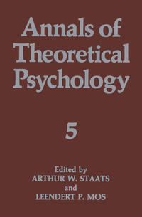 Vorderes Coverbild Annals of Theoretical Psychology