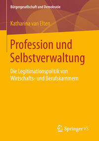 Vorderes Coverbild Profession und Selbstverwaltung